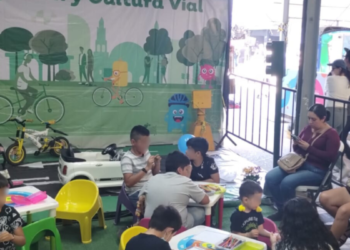 Más de cuatro mil personas han participado en actividades de cultura vial en Fiestas de Octubre 2024
