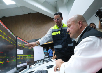 Entrega Enrique Alfaro proyecto de automatización de la Línea 1 de Mi Tren a través de la creación del nuevo Sistema de Control de Trenes y Señalización con más de 700 mdp; los usuarios viajarán con mayor seguridad, comodidad y eficiencia