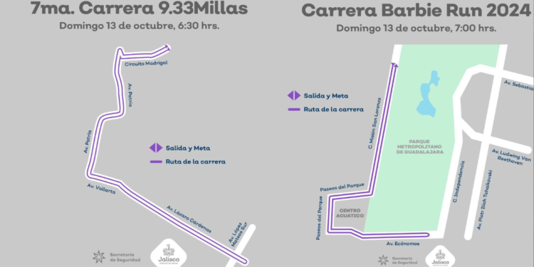 Policía Vial apoyará dos carreras atléticas en Zapopan