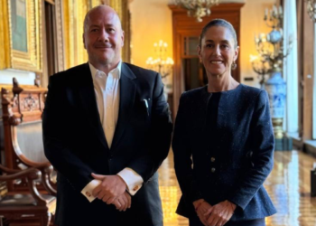 Recibe la Presidenta Dra. Claudia Sheinbaum al Gobernador Enrique Alfaro