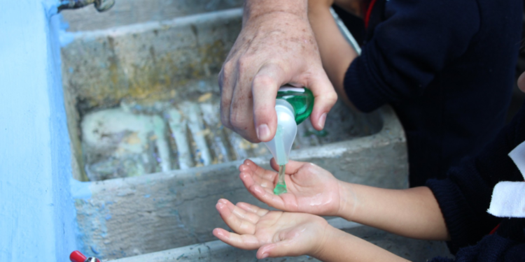 Llaman al lavado de manos como medida cotidiana