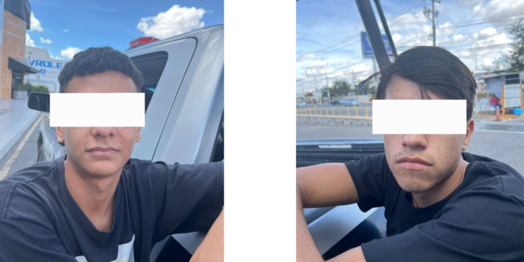 Detienen a dos hombres por posesión de droga en Toluquilla