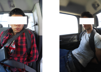 Detienen a dos hombres con arma de fabricación ilícita y cartuchos útiles en Tlaquepaque