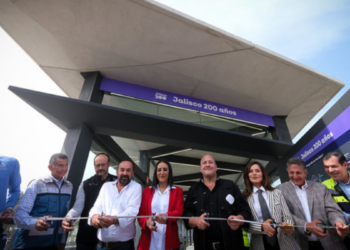 Mi Macro Periférico crece; Enrique Alfaro inaugura estación Jalisco 200 años y la ampliación a Tonalá