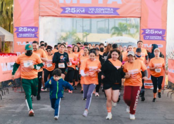 Mujeres y Hombres de Tlajomulco Corren Juntos Contra La Violencia de Género del 25N