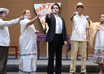 Presentan en Xicoténcatl obra de teatro sobre la vida de Felipe Carrillo Puerto