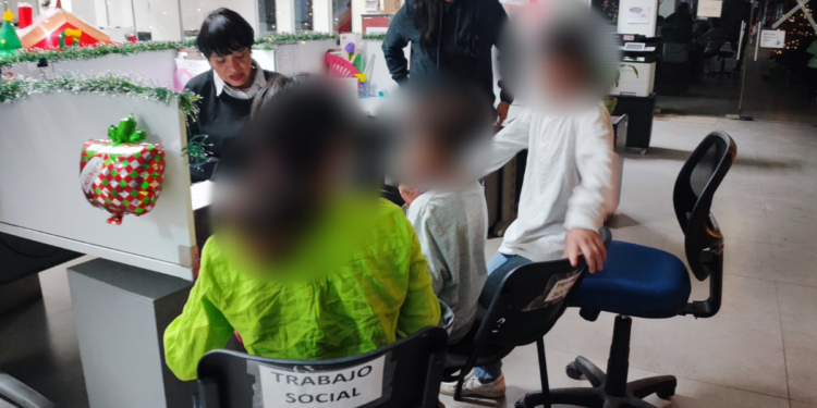 Tres menores extraviados son localizados en la colonia Girasoles Acueducto