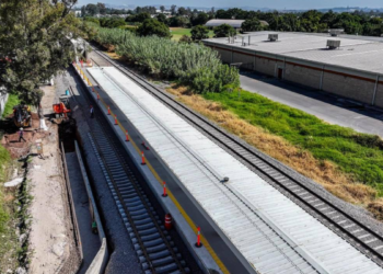 Avanza la construcción de la estación Jalisco 200 años, que conectará Mi Macro Periférico con la L4