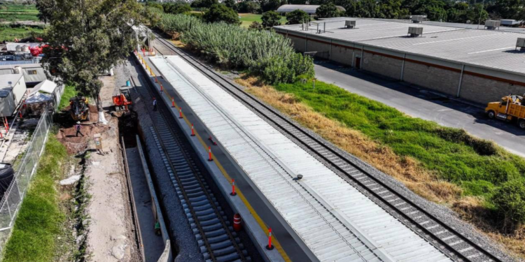 Avanza la construcción de la estación Jalisco 200 años, que conectará Mi Macro Periférico con la L4