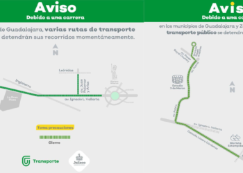 Debido a 3 carreras el domingo algunas rutas del transporte público modificarán sus recorridos y otras se detendrán momentáneamente