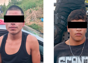 Detenidos Dos Sujetos en Operativo Jaguar por presunto Robo de Vehículo con Violencia y Posesión de Armas de Utilería