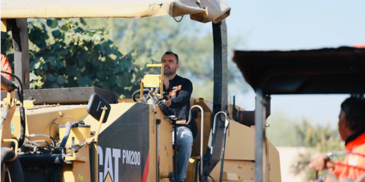 Gerardo Quirino Avanza con La Rehabilitación de Vialidades de Zona Valle