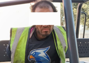 Policías de Tlaquepaque detienen a sujeto por agresión con machete en la colonia Artesanos