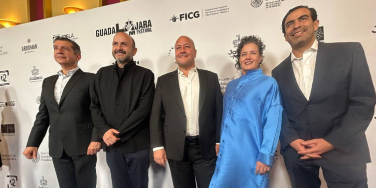 Enrique Alfaro destaca Filma Jalisco durante la inauguración del GuadaLAjara Los Ángeles Film Festival