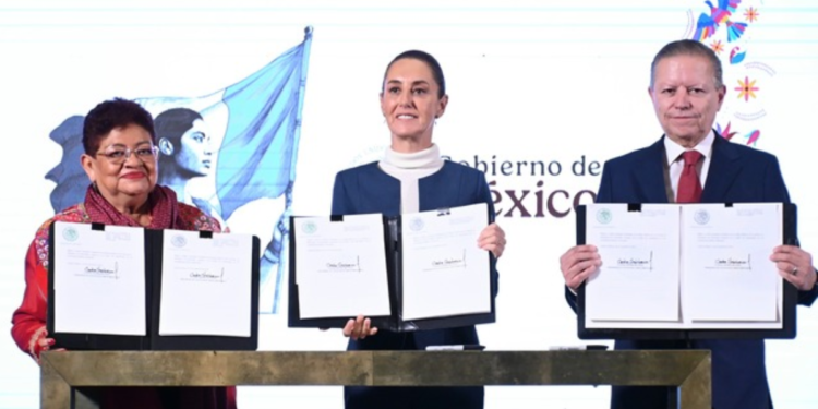 Presidenta Claudia Sheinbaum llama a participar en el proceso de inscripción de aspirantes a candidaturas al Poder Judicial