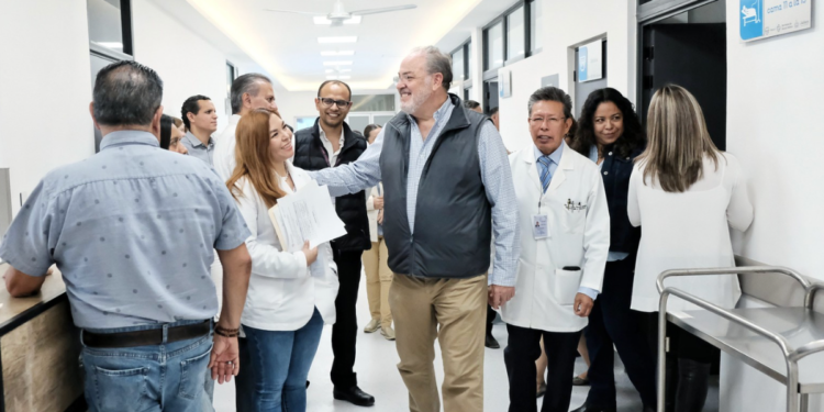 Inaugura Secretario de Salud áreas remodeladas en el Hospital Materno Infantil “Esperanza López Mateos”