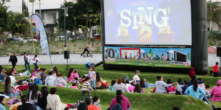 Regresa el cine al aire libre en el Parque de las Niñas y los Niños