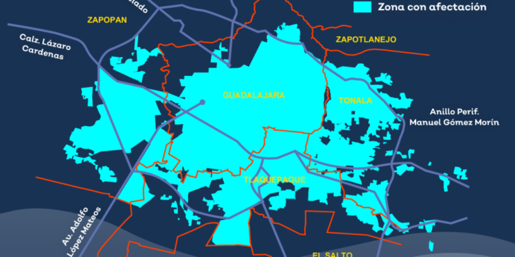 SIAPA realiza la 2da jornada de trabajos para conducir más agua al Área Metropolitana de Guadalajara