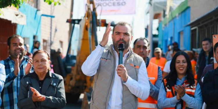 Dan banderazo de obra pública en San Sebastián El Grande con una inversión de 6.8 millones de pesos