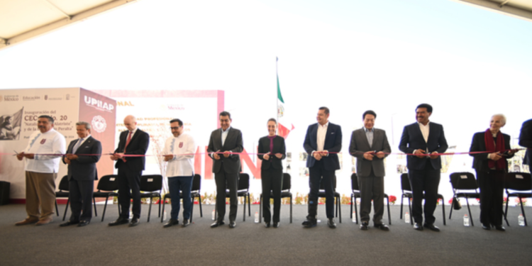 Presidenta Claudia Sheinbaum inaugura CECyT No.20 “Natalia Serdán” y UPII “Alejo Peralta” del IPN en Puebla