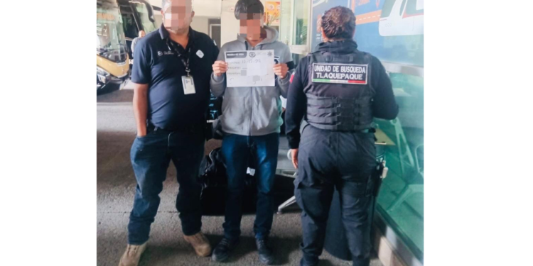 Agrupamiento Andrómedas Brinda Apoyo a Fiscalía en Actuación por Localización de un Adolescente con Alerta AMBER