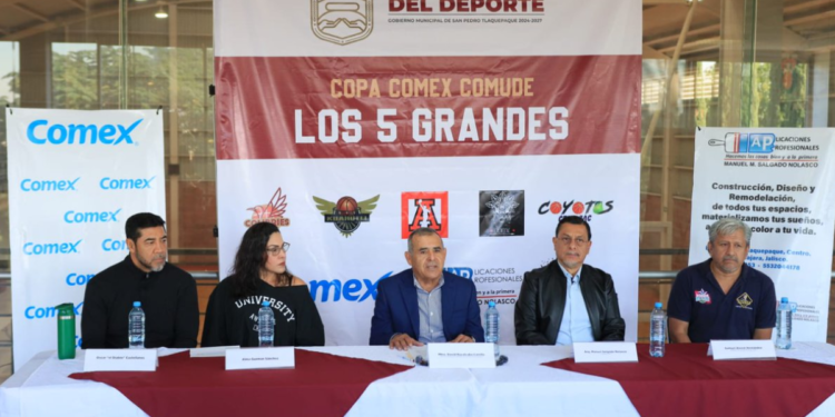 Tlaquepaque, sede de la Copa Femenil de Básquetbol «Los 5 Grandes»