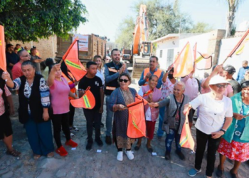 Más obra pública para Tlajomulco; Inicia pavimentación en la calle Javier Mina en La Calera