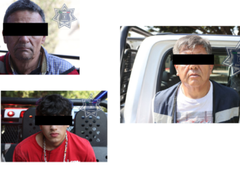Tres masculinos detenidos por Policía de Zapopan por presunto robo con violencia a casa habitación