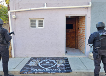 Secretaría de Seguridad de Jalisco desmantela punto de venta de droga