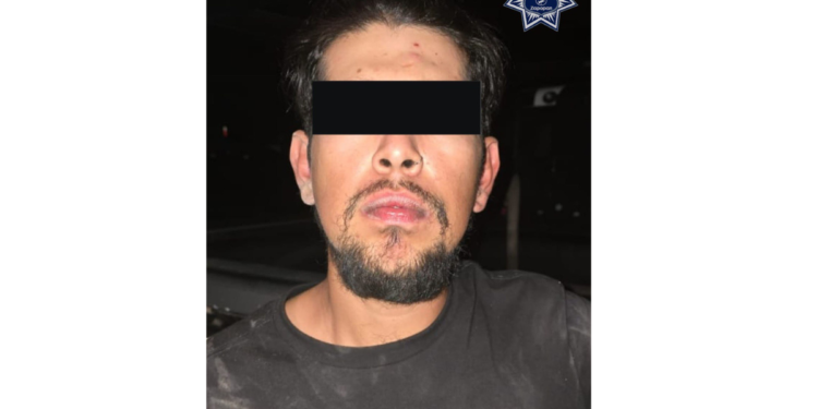 Detenido por robo en proceso a repartidor de empresa de paquetería