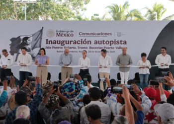 Presidenta Claudia Sheinbaum inaugura autopista Jala-Puerto Vallarta, tramo: Bucerías-Puerto Vallarta