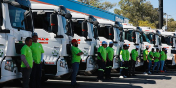 Se incorporan 18 nuevos camiones recolectores de basura para sumar 70 en el municipio de Tlajomulco