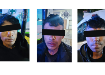 Detienen en Zapopan a tres hombres por presunto robo; uno tenía orden de aprehensión vigente