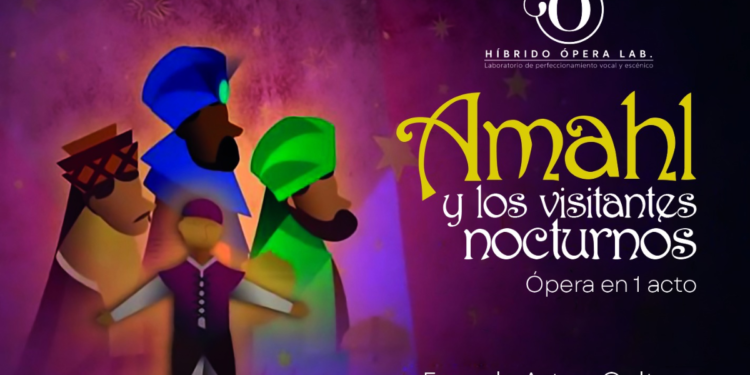 La ópera navideña “Amahl y los visitantes nocturnos” llega al Foro de Arte y Cultura