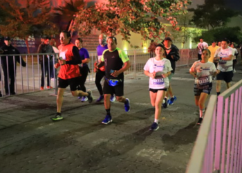 Participan más de cuatro mil personas en la Carrera del Policía 