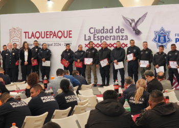 Reconocen por su desempeño a las y los Policías de Tlaquepaque