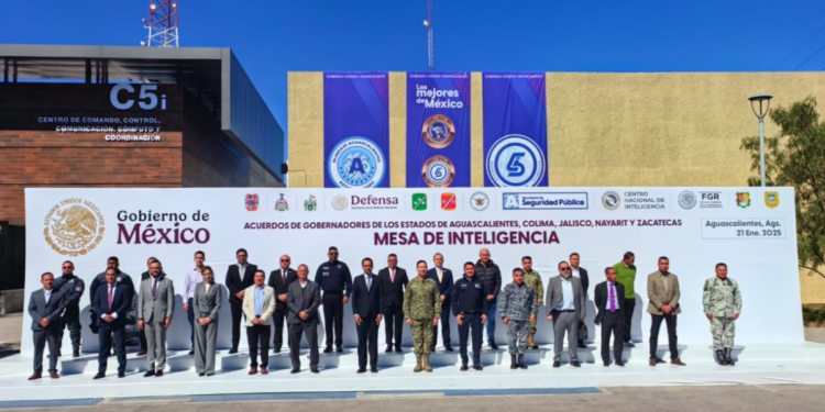 Presente Jalisco en Mesa Regional de Inteligencia y seguridad