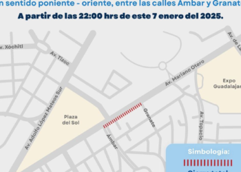 Realizará SIAPA inspección en red hidráulica ubicada en lateral de avenida Mariano Otero