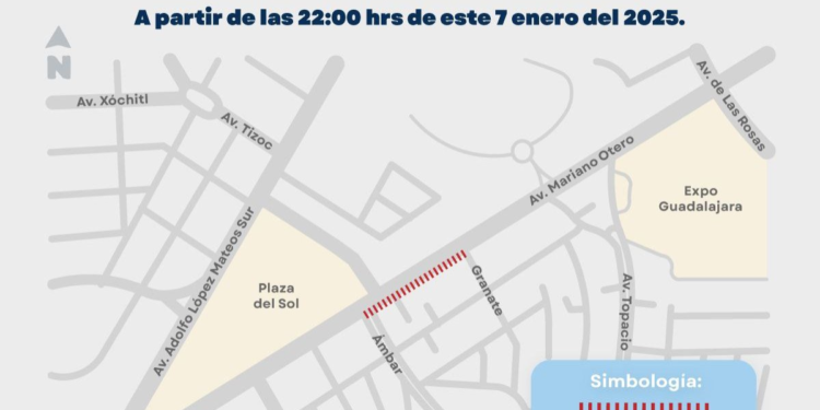 Realizará SIAPA inspección en red hidráulica ubicada en lateral de avenida Mariano Otero