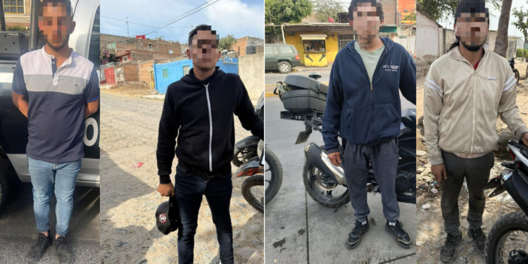 Gobierno de Tlaquepaque refuerza seguridad: cinco detenidos, siete motocicletas recuperadas y decomiso de droga