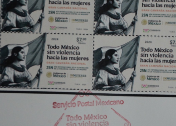 Realizan cancelación de estampilla postal conmemorativa ‘Todo México sin violencia hacia las mujeres’, en Guadalajara