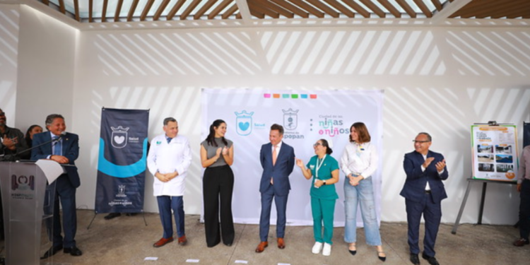 Frangie y Lemus entregan trabajos de remodelación del Hospitalito 