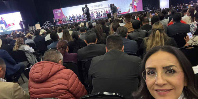 Acude Laura Imelda al Encuentro de Alcaldes y Gobernadores con La Presidenta Claudia Sheinbaum