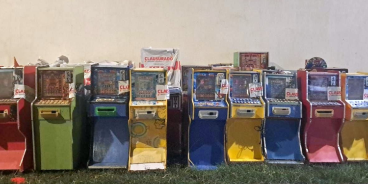 Asegura Gobierno de Tlajomulco 27 maquinitas tragamonedas