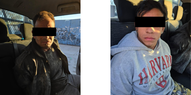 Policías de Tlaquepaque detienen a dos hombres por presunto robo de material de construcción