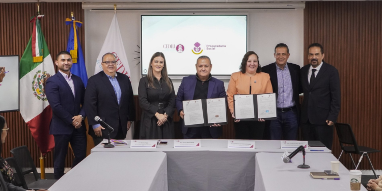 Unen esfuerzos la Procuraduría Social y la CEDHJ en favor de la justicia y los derechos humanos en Jalisco