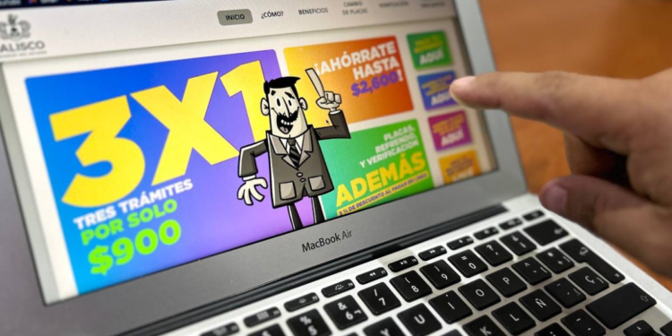 Participación en el programa 3×1 aumenta 17.6 por ciento el pago en línea en los primeros siete días de 2025