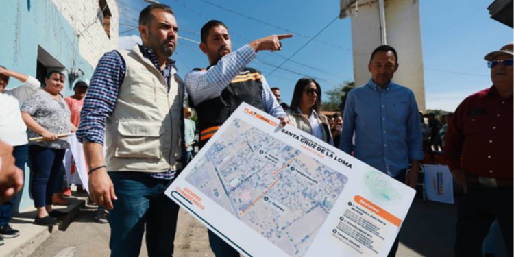 Inician obras en las delegaciones de La Cofradía y Santa Cruz de la Loma