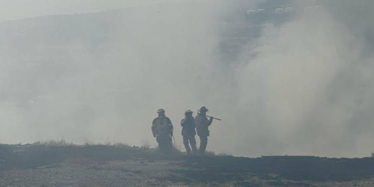 Activa Semadet Alerta Atmosférica en El Salto, Juanacatlán y Tonalá por incendio en el relleno sanitario Los Laureles