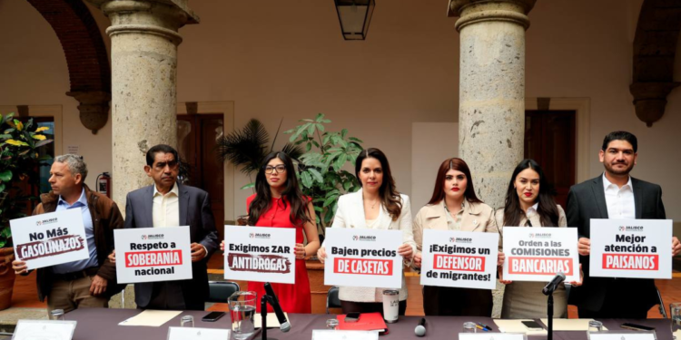 PRI Jalisco exige a MORENA bajar costos de la gasolina